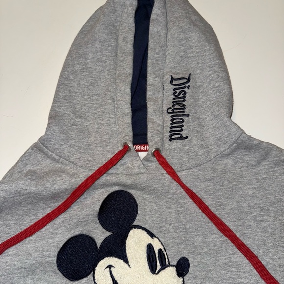 Disney Gray and Red Mickey Mouse Sweatshirt - Picture 3 of 4